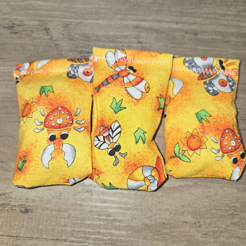 Kids Yellow Insect Print Accessories - Picture 1 of 1